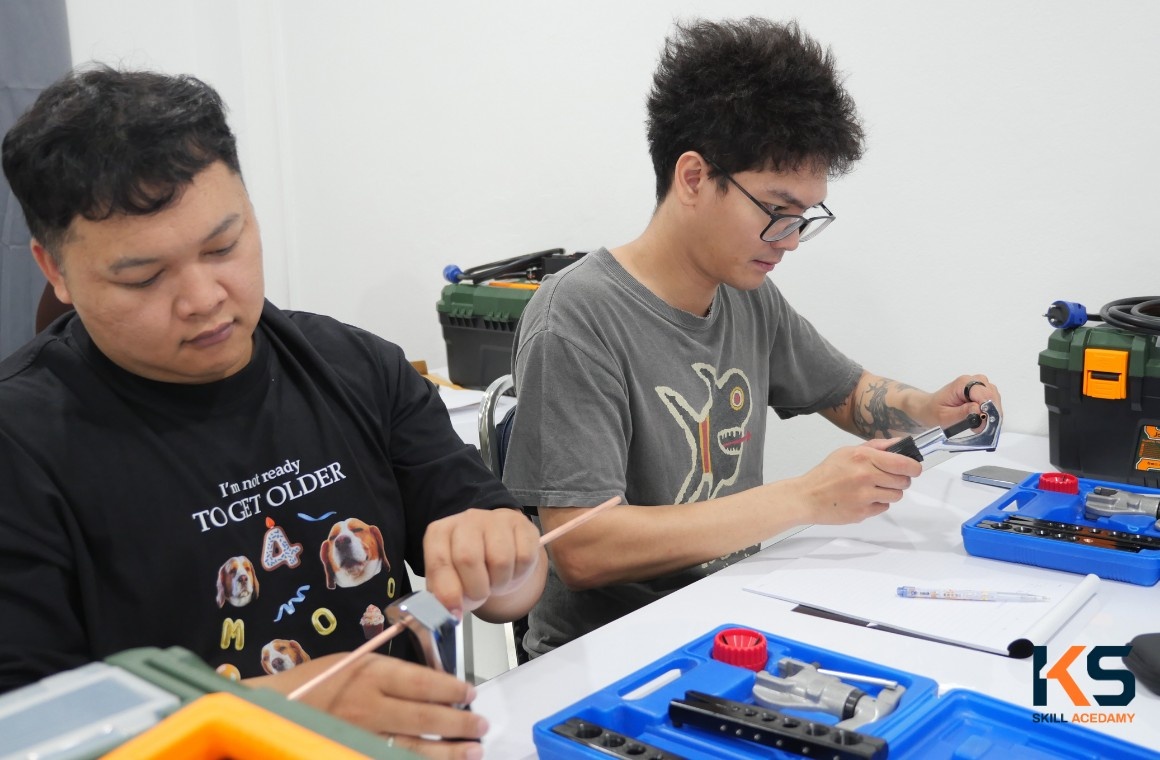 เรียนช่างแอร์ ไม่มีพื้นฐาน