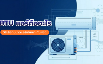 BTU แอร์ คืออะไร? วิธีเลือกขนาดแอร์ให้เหมาะกับห้อง